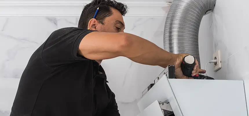Precision In-wall Dryer Vent Cleaning & Rerouting Corrections in West Covina, CA